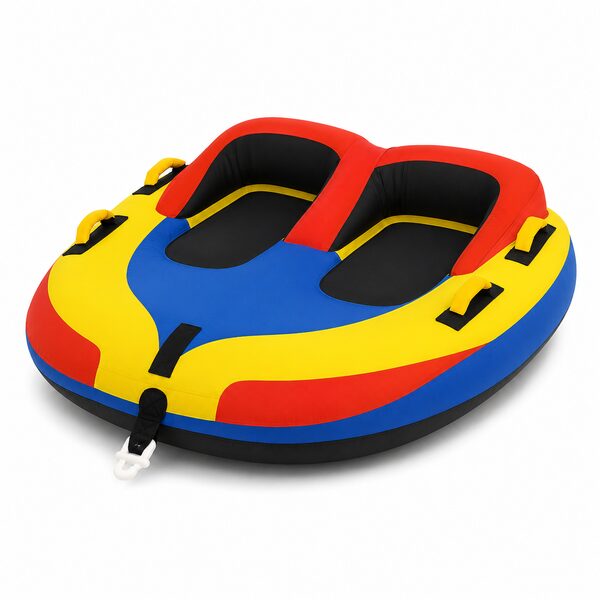 Orange universal-fit foam boating life jacket